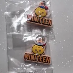 2個 MINITEEN スングァン ぷっくりめじるしアクセサリー ガチャガチャ