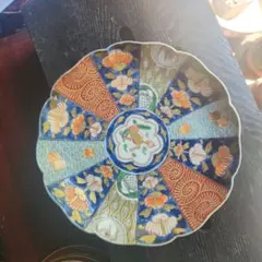 色絵 飾り皿 大皿 金彩 古伊万里風 花鳥文 和食器 有田焼 - メルカリ