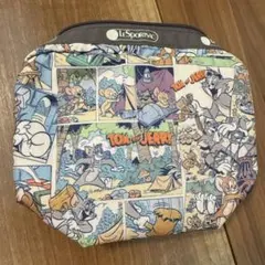 にゃおん様専用　レスポ　トムとジェリー柄ポーチ