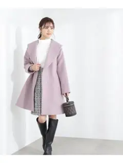 2/4限定☆プロポーションボディドレッシング ロングコート - メルカリ