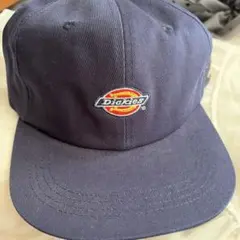 Dickies ネイビー フラットキャップ