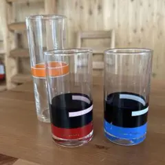 ピエールカルダン レトログラス　各 1 セット　ヴィンテージ タンブラー