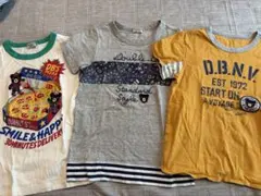 DOUBLE.B 半袖Tシャツ 3枚セット 120cmのサムネイル
