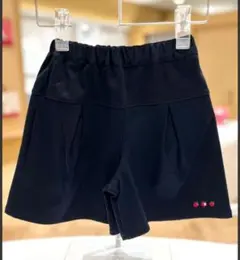 Familiar　キュロット　100　ネイビー　りんご