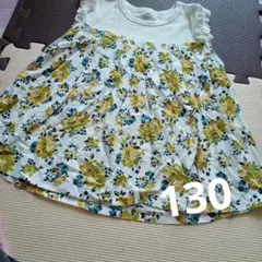 フラワープリント チュニック 130サイズ