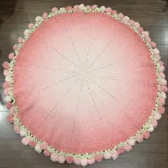 花束ブランケット 90-100㎝ ピンクグラデーション ブーケブランケット