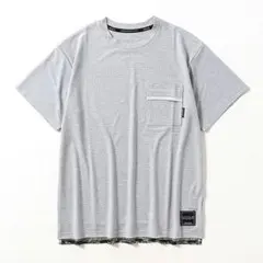 【新品】マウンテンマーシャルアーツ ドライポケットTシャツ グレー Lサイズ