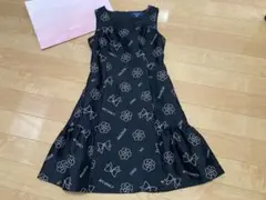 【タグ付き✨】エムズグレイシー　ウエストリボン ジャンパースカート　カメリア タグ付き✨】エムズグレイシー ウエストリボン ジャンパー