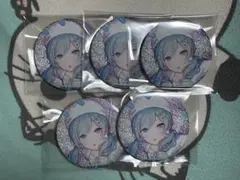 プロセカ グリッター缶バッジ グリ缶 46B 日野森雫