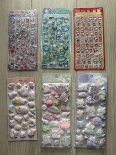 ボンボンドロップシール　うるちゅる　おしりシール　肉球　ジュエルプチドロップ