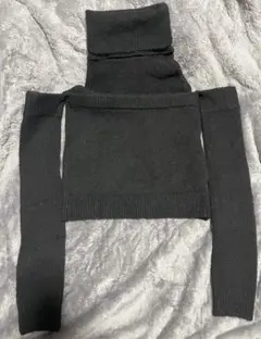 チョーカーニット チョーカーニットトップス 2wayニット