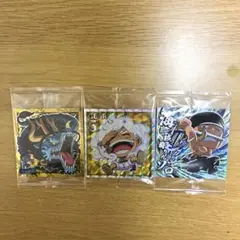 ワンピースチョコウェハース　おまけシール3枚セット