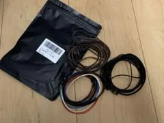 レザー製ブレスレット3本セット