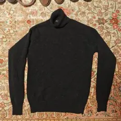 SHIPS ブラック タートルネックセーター M 男女兼用