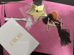DIOR 星型ゴルドチャーム とトランプカードセット
