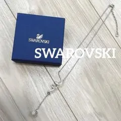 SWAROVSKI スワロフスキー ネックレス シルバー クリスタル装飾