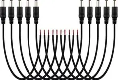オス 2m　DC　電源コネクタ　 ジャック コネクタ 5.5mmx2.1mm