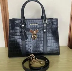 MICHAEL KORS 2way ハンドバッグ 蝶モチーフ - メルカリ