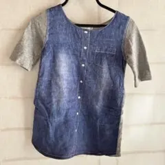 BEAMS mini 半袖デニムワンピース 06のサムネイル