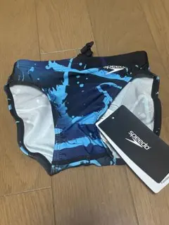speedo 競パン　ブルー　Mサイズのサムネイル