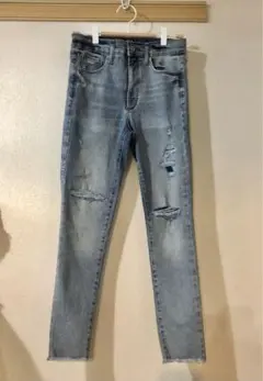 GAP  ギャップ　ジーンズ　デニムパンツ　26  ダメージ　ストレッチ