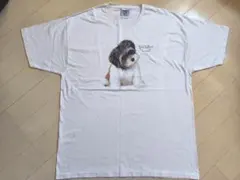 レア シーズー Shih Tzu 犬 Dog アート Tシャツ ホワイトのサムネイル
