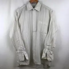 古着　christian Dior　ディオール　シャツ　ストライプ　白
