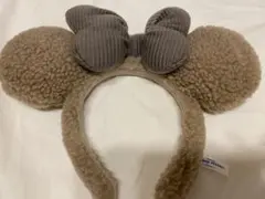 ディズニー　ミニー　カチューシャ　ボア