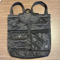 ポーター　タンカー　黒リュック　とても美品