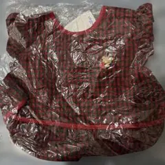 ぶどう様専用familiar 赤チェック柄お食事エプロン