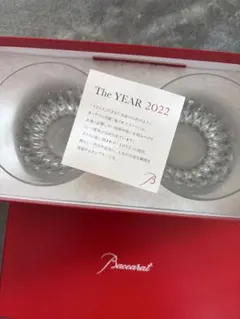 Baccarat 2022年モデル クリスタルグラス 2個セット