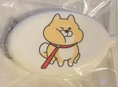 柴犬コインケース　赤柴①　拒否柴