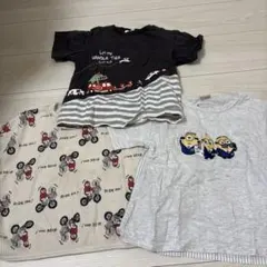 【まとめ売り】Tシャツ 3枚セット 110cm