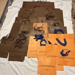 ルイヴィトン　エルメス　GUCCI シャネル他　ショッパー　布袋　大量