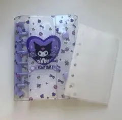 最安値！A7 6穴バインダー　シール帳　クロミ