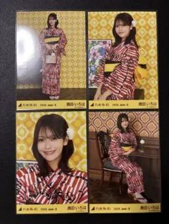 瀬戸口心月 浴衣 生写真 乃木坂46 座りヒキ チュウ ヨリ レアポ