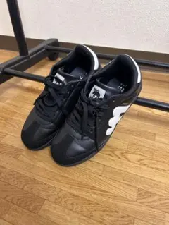 mozo スニーカー 24.5cm ブラック/ホワイト