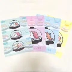 ちいかわ　くら寿司　A4クリアファイル　４枚セット