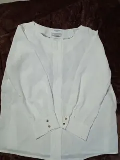 オペークドットクリップ　OPAQUE.CLP 長袖ブラウス