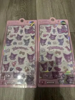 ♡韓国限定♡サンリオ ボンボンドロップシールクロミTok!Tok!ステッカー2枚