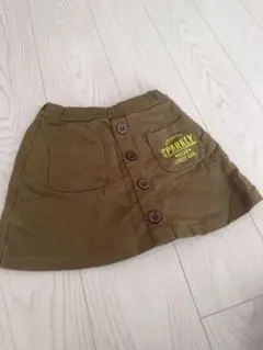 SPARKY ボタン付きスカートキュロットEight カーキ
