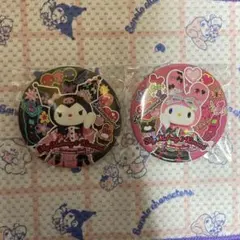 マイメロディ & クロミ ピンバッジ 2個セット