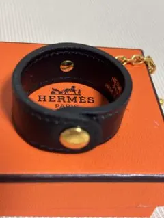 最終値下げ【未使用】HERMES エルメス シルクブレスレットメタル 