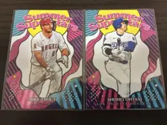 topps 大谷翔平　トラウト　サマー・スーパースターズカード