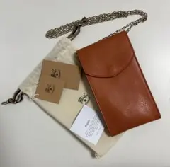 最終価格　イルビゾンテ　チェーン　スマホショルダー　バック　レザー