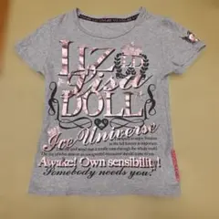 LIZ LISA doll Tシャツ 半袖 グレー