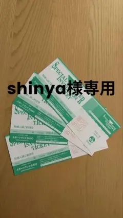 スポーツランドSUGO 入園ご招待券 shinya様専用