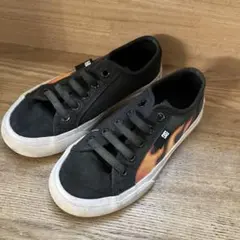 DC Shoes Manual キッズ　スニーカー　18cm フレイム　ブラックのサムネイル