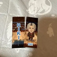 RIKI 千社札ステッカー2枚セット