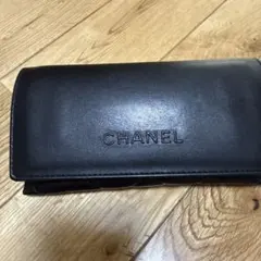 CHANEL メガネケース ブラック マトラッセのサムネイル